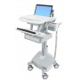 Ergotron SV44-1112-C carrello e supporto multimediale Alluminio, Grigio, Bianco Computer portatile Carrello multim (SV44-1112-C)