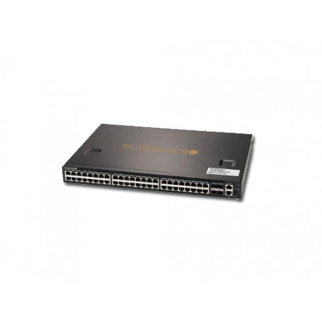 Supermicro SSE-G3648BR switch di rete L2/L3 Gigabit Ethernet (10/100/1000) 1U Nero (SSE-G3648BR)