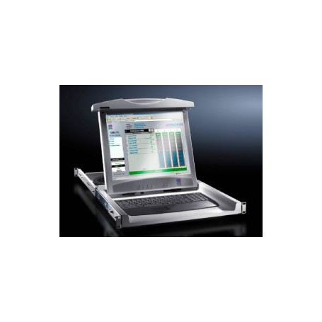 Rittal DK 9055.310 console a rack 43,2 cm (17") 1280 x 1024 Pixel Grigio 1U (9055310)