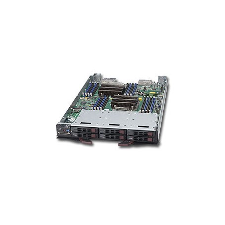 Supermicro Processor Blade SBI-7128R-C6N Intel® C612 LGA 2011 (Socket R) Lama Nero (SBI-7128R-C6N)