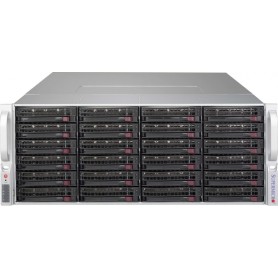 Supermicro CSE-847BE1C-R1K28WB computer case Supporto Nero 1280 W (CSE-847BE1C-R1K28WB)