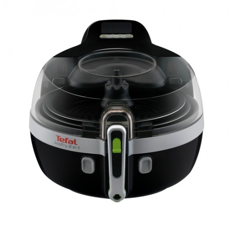 Tefal ActiFry YV9601 friggitrice Doppia Indipendente 1400 W Friggitrice a basso contenuto di grassi Nero, Argento (YV9601)