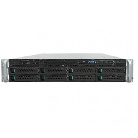Intel R2308GZ4GC sistema barebone per server Intel® C602 LGA 2011 (Socket R) Armadio (2U) Nero, Metallico (R2308GZ4GC)