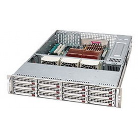 Supermicro SuperChassis 826E1-R800LPV, Silver Basso profilo (Slimline - stilizzato) Argento 800 W (CSE-826E1-R800LPV)