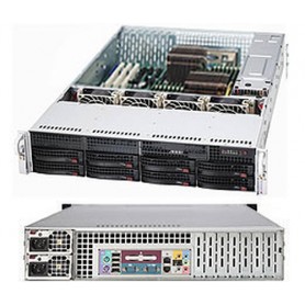 Supermicro CSE-829TQ-R920LPB computer case Basso profilo (Slimline - stilizzato) Nero 920 W (CSE-829TQ-R920LPB)