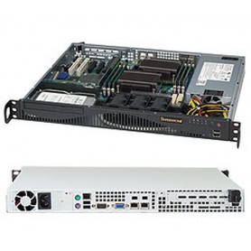 Supermicro SuperChassis 512F-600B Supporto Nero 600 W (CSE-512F-600B)