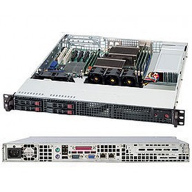 Supermicro CSE-111TQ-563CB computer case Supporto Nero 560 W (CSE-111TQ-563CB)