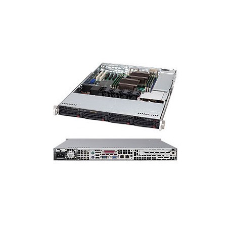 Supermicro 815TQ-563CB Intel® C602 LGA 2011 (Socket R) (CSE-815TQ-563CB)
