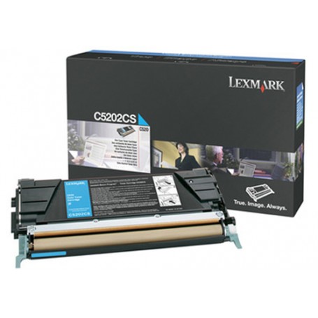 Lexmark C5202CS cartuccia toner 1 pz Originale Ciano (C5202CS)