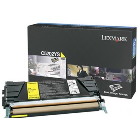 Lexmark C5202YS cartuccia toner 1 pz Originale Giallo (C5202YS)