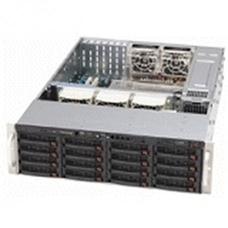 Supermicro SuperChassis 836TQ-R800B Supporto Nero 800 W (CSE-836TQ-R800B)