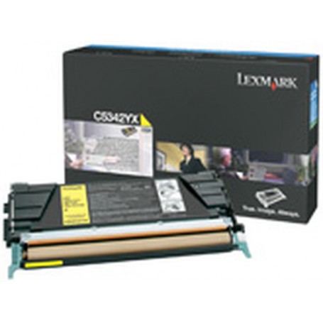 Lexmark C5342YX cartuccia toner 1 pz Originale Giallo (00C5342YX)