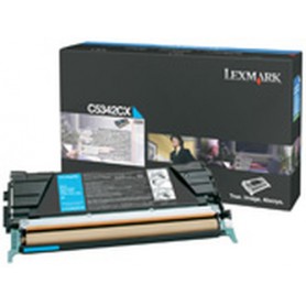 Lexmark C5342CX cartuccia toner 1 pz Originale Ciano (00C5342CX)