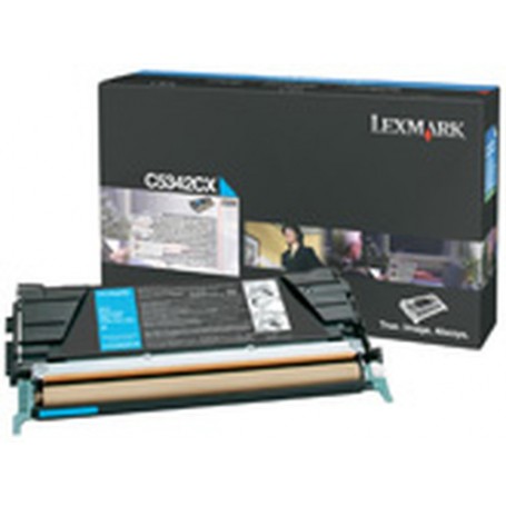 Lexmark C5342CX cartuccia toner 1 pz Originale Ciano (00C5342CX)