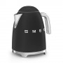 Smeg KLF03BLMEU bollitore elettrico 1,7 L 2400 W Nero, Cromo (KLF03BLMEU)