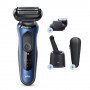 Braun Series 6 60-B7500cc Rasoio Trimmer Blu (60-B7500cc)