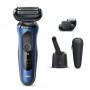 Braun Series 6 60-B7500cc Rasoio Trimmer Blu (60-B7500cc)