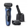Braun Series 6 60-B7500cc Rasoio Trimmer Blu (60-B7500cc)