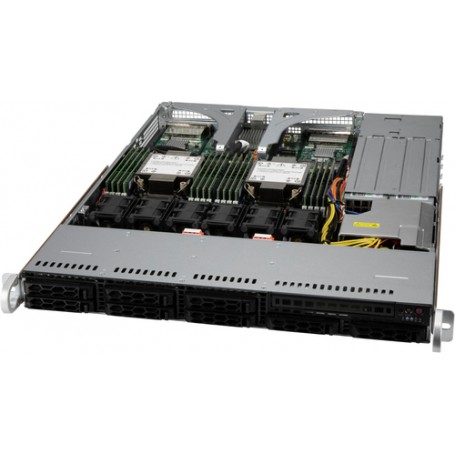 Supermicro CSE-LB13AC2-R860AW array di dischi Rack (1U) Nero (CSE-LB13AC2-R860AW)