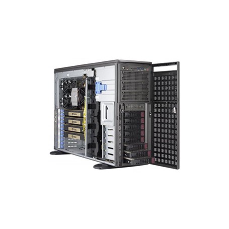 Supermicro SuperWorkstation 5049A-TR Intel® C621 LGA 3647 (Socket P) Armadio (4U) Nero (SYS-5049A-TR)