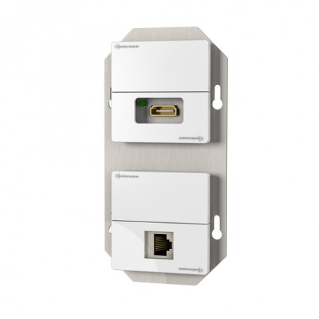 Kindermann 7456 000 544 presa energia RJ-45 + HDMI Bianco (7456000544)