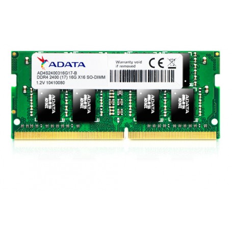 ADATA AD4S2400316G17-B memoria 16 GB 1 x 16 GB DDR4 2400 MHz (AD4S2400316G17-B)