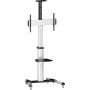 SpeaKa Professional SP-6646940 Supporto TV a parete 177,8 cm (70") Nero, Argento (SP-6646940)
