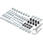 SpeaKa Professional SP-6646940 Supporto TV a parete 177,8 cm (70") Nero, Argento (SP-6646940)