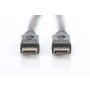 Digitus AK-340105-150-S cavo DisplayPort 15 m Nero (AK-340105-150-S)