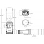 Axis Q1659 70-200MM F/2.8 Telecamera di sicurezza IP Scatola 5472 x 3648 Pixel (0968-001)