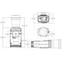 Axis Q1659 10-22MM F/3.5-4.5 Telecamera di sicurezza IP Scatola 5472 x 3648 Pixel (0967-001)