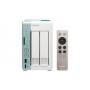 QNAP TS-251A NAS Tower Collegamento ethernet LAN Verde, Bianco N3060 (TS-251A-4G)