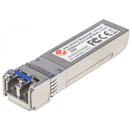 Intellinet 507479 modulo del ricetrasmettitore di rete Fibra ottica 11100 Mbit/s SFP+ 1310 nm (507479)