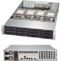 Supermicro 6028R-E1CR16T Intel® C612 LGA 2011 (Socket R) Armadio (2U) Nero, Grigio (SSG-6028R-E1CR16T)