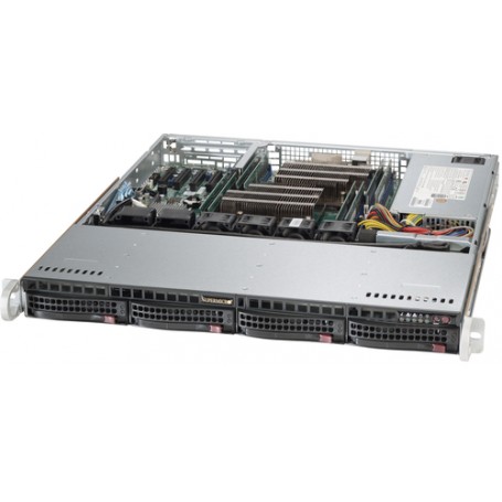 Supermicro SuperServer 6018R-MT LGA 2011-v3 Rack (1U) Nero (SYS-6018R-MT)