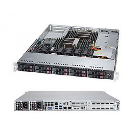 Supermicro SuperServer 1028R-WTRT LGA 2011-v3 Rack (1U) Nero (SYS-1028R-WTRT)