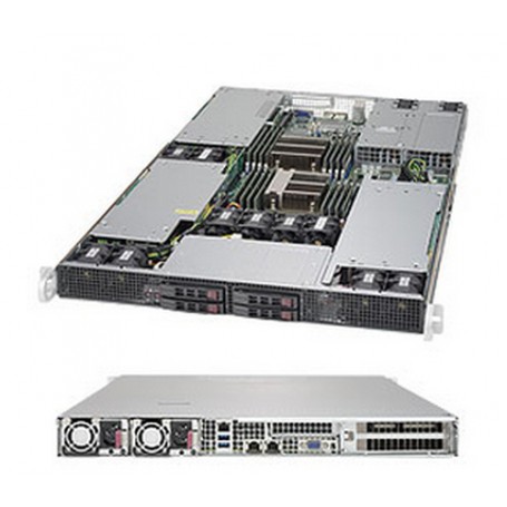 Supermicro SuperServer 1028GR-TRT LGA 2011-v3 Rack (1U) Nero (SYS-1028GR-TRT)