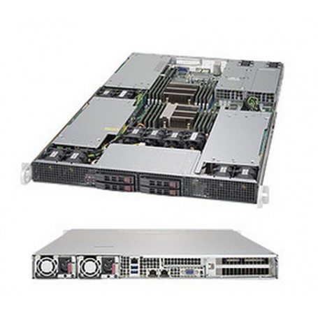 Supermicro SuperServer 1028GR-TR LGA 2011-v3 Rack (1U) Nero (SYS-1028GR-TR)