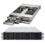 Supermicro 6028TR-HTR Intel® C612 LGA 2011 (Socket R) Armadio (2U) Nero (SYS-6028TR-HTR)