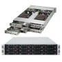 Supermicro 6028TR-HTFR Intel® C612 LGA 2011 (Socket R) Armadio (2U) Nero, Grigio (SYS-6028TR-HTFR)
