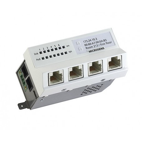 Microsense MS440211PM-48G6 switch di rete Non gestito L2+ Gigabit Ethernet (10/100/1000) Supporto Power over E (MS440211PM-48G6)