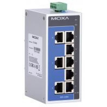 Moxa EDS-208A-T switch di rete Non gestito (EDS-208A-T)