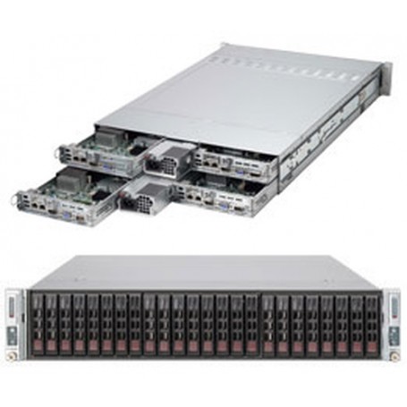 Supermicro SuperServer 2027TR-H71RF Intel® C602 LGA 2011 (Socket R) Armadio (2U) Nero (SYS-2027TR-H71RF)