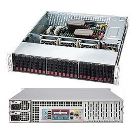 Supermicro SC216E16-R1010LPB Supporto Nero 1010 W (CSE-216E16-R1010LPB)