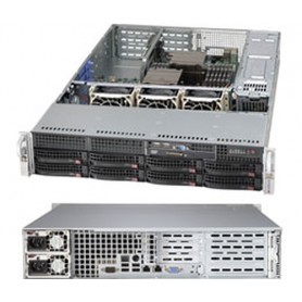 Supermicro SuperChassis 825TQ-R740WB Supporto Nero 740 W (CSE-825TQ-R740WB)