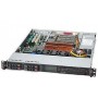 Supermicro SuperChassis 111T-560CB, Black Basso profilo (Slimline - stilizzato) Nero 560 W (CSE-111T-560CB)