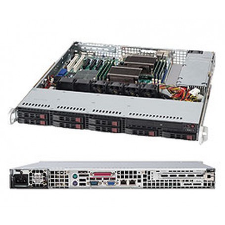 Supermicro 113MTQ-560CB Rack (1U) (CSE-113MTQ-560CB)