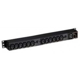 Eaton FlexPDU, 12x IEC unità di distribuzione dell'energia (PDU) 13 presa(e) AC 1U Nero (68438)