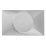 Crestron Electronics TSW-1070-MSMK-W-S supporto per personal communication Supporto passivo Display Bianco (TSW-1070-MSMK-W-S)