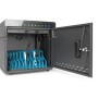 Digitus DN-45001 portable device management cart& cabinet Armadio per la gestione dei dispositivi portatili Nero (DN-45001)